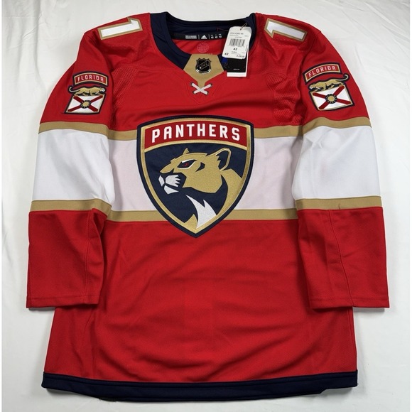 XXS Adidas NHL Florida‎ Panthers Huberdeau Jersey Authentic HB6672 Size 42